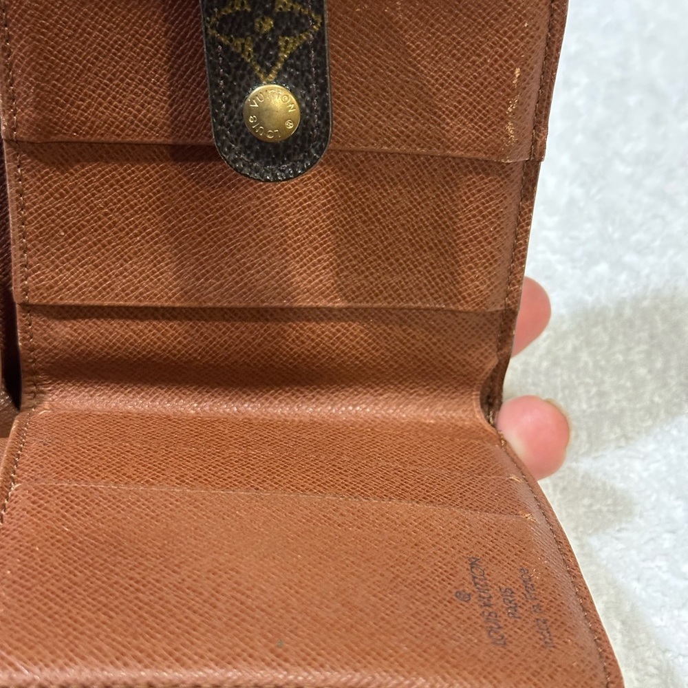 Louis Vuitton Brown Monogram Compact Wallet - Picture 3 of 6